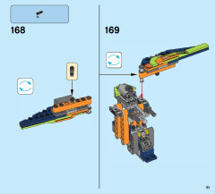 LEGO 70355 instructions page 51 – build guide