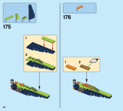 LEGO 70355 instructions page 54 – build guide
