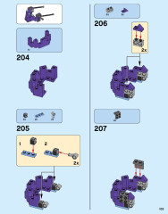 LEGO 70356 instructions page 103 – build guide