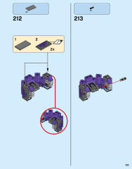 LEGO 70356 instructions page 105 – build guide