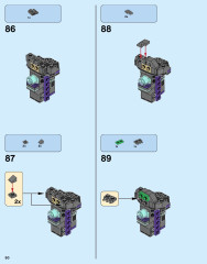 LEGO 70356 instructions page 50 – build guide
