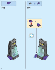 LEGO 70356 instructions page 72 – build guide