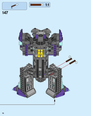 LEGO 70356 instructions page 74 – build guide