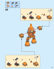 LEGO 70357 instructions page 43 – build guide