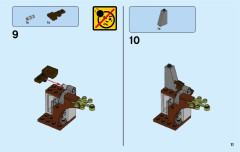 LEGO 70358 instructions page 11 – build guide