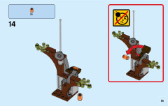 LEGO 70358 instructions page 15 – build guide