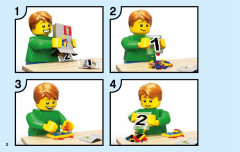 LEGO 70358 instructions page 2 – build guide