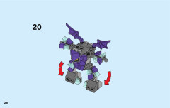 LEGO 70358 instructions page 28 – build guide
