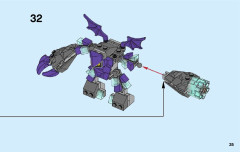 LEGO 70358 instructions page 35 – build guide