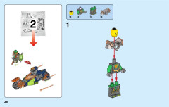 LEGO 70358 instructions page 38 – build guide