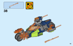 LEGO 70358 instructions page 73 – build guide