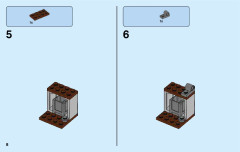 LEGO 70358 instructions page 8 – build guide