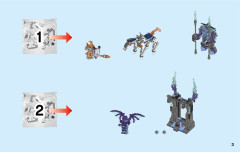 LEGO 70359 instructions page 3 – build guide