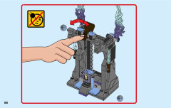LEGO 70359 instructions page 68 – build guide