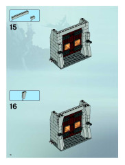 LEGO 7036 instructions page 16 – build guide