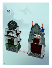 LEGO 7036 instructions page 38 – build guide