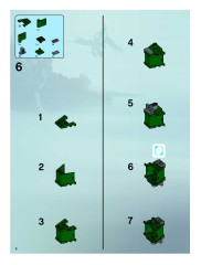 LEGO 7036 instructions page 6 – build guide