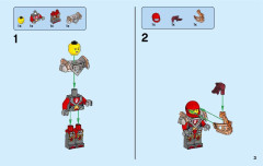 LEGO 70361 instructions page 3 – build guide