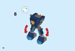 LEGO 70362 instructions page 10 – build guide