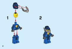 LEGO 70362 instructions page 2 – build guide