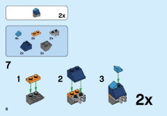 LEGO 70362 instructions page 8 – build guide