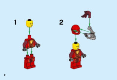 LEGO 70363 instructions page 2 – build guide