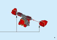 LEGO 70363 instructions page 9 – build guide