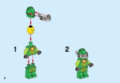 LEGO 70364 instructions page 2 – build guide