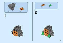 LEGO 70364 instructions page 3 – build guide