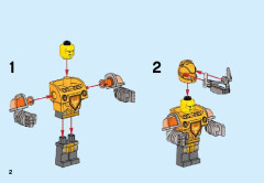 LEGO 70365 instructions page 2 – build guide
