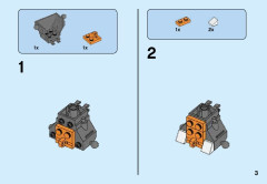 LEGO 70366 instructions page 3 – build guide