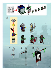 LEGO 7037 instructions page 3 – build guide
