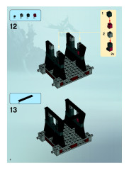 LEGO 7037 instructions page 8 – build guide