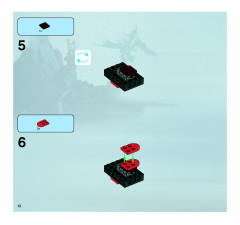 LEGO 7038 instructions page 12 – build guide