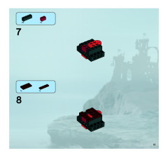 LEGO 7038 instructions page 13 – build guide