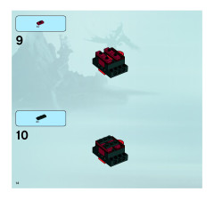 LEGO 7038 instructions page 14 – build guide