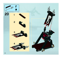 LEGO 7038 instructions page 24 – build guide
