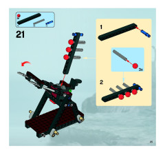 LEGO 7038 instructions page 25 – build guide