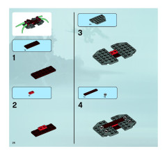 LEGO 7038 instructions page 26 – build guide