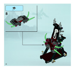 LEGO 7038 instructions page 28 – build guide