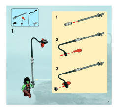 LEGO 7038 instructions page 5 – build guide