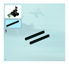 LEGO 7038 instructions page 8 – build guide