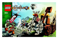 LEGO 7040 instructions page 1 – build guide