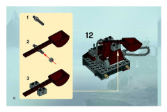 LEGO 7040 instructions page 12 – build guide