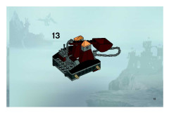 LEGO 7040 instructions page 13 – build guide