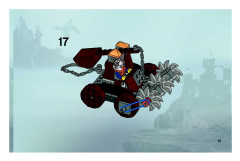 LEGO 7040 instructions page 19 – build guide