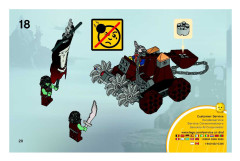 LEGO 7040 instructions page 20 – build guide