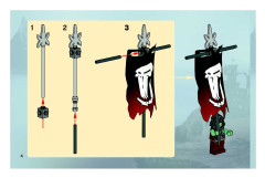 LEGO 7040 instructions page 4 – build guide