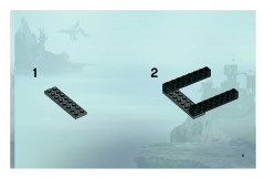 LEGO 7040 instructions page 5 – build guide