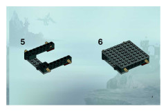 LEGO 7040 instructions page 7 – build guide